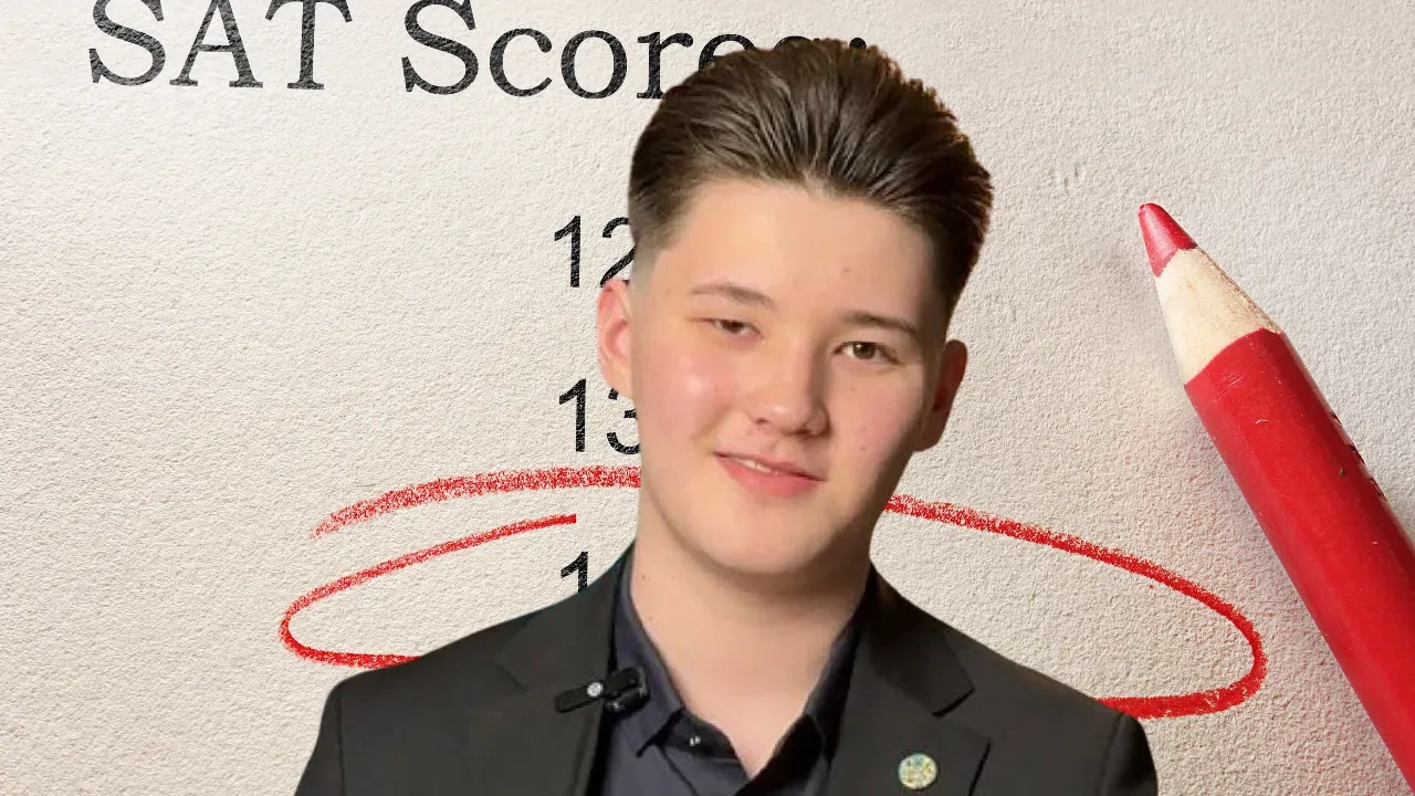 Қазақстандық оқушы SAT емтиханында әлемнің 99,9% қатысушысынан жоғары нәтиже көрсетті