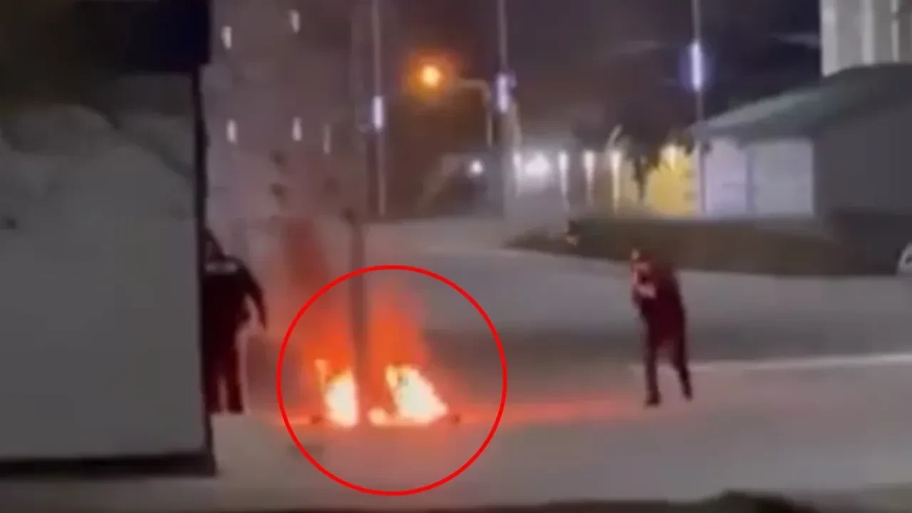 Маңғыстауда ер адам полиция бөлімшесінің алдында өзін өртемек болды