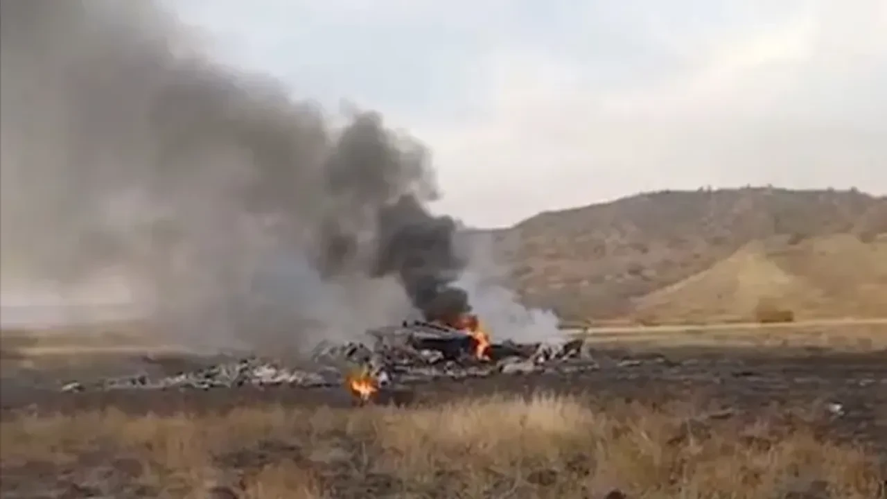 Түркияның әскери ұшағы Грузия аумағында құлады: 20 адам қаза тапты