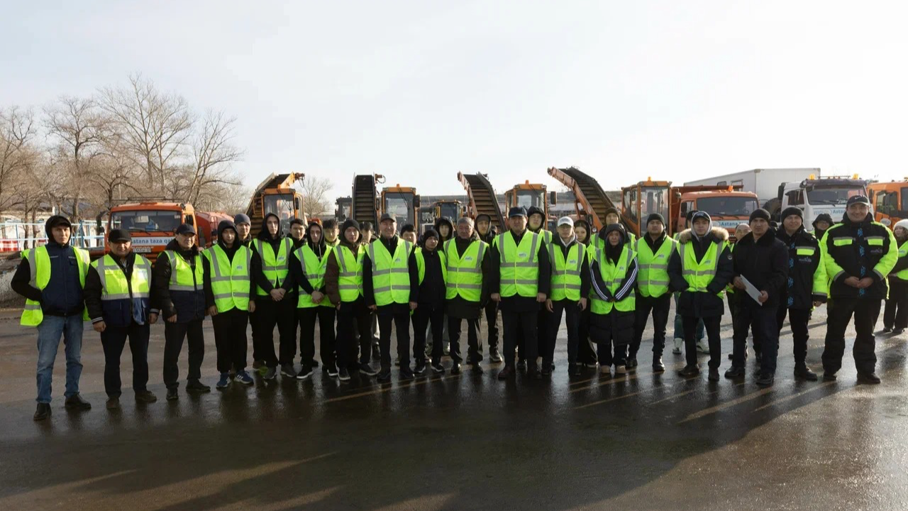 «Астана Тазалық» қызметкерлері қалалық жұмысшы мамандықтар байқауында топ жарды