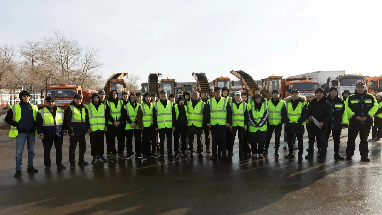 «Астана Тазалық» қызметкерлері қалалық жұмысшы мамандықтар байқауында топ жарды