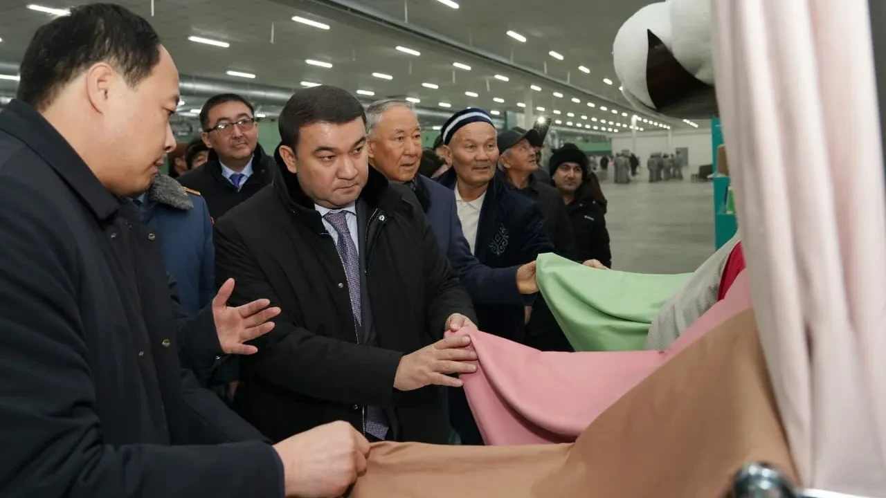 Түркістанда толық циклді тоқыма өндірісін қамтитын мақта агроөнеркәсіп кешені іске қосылды