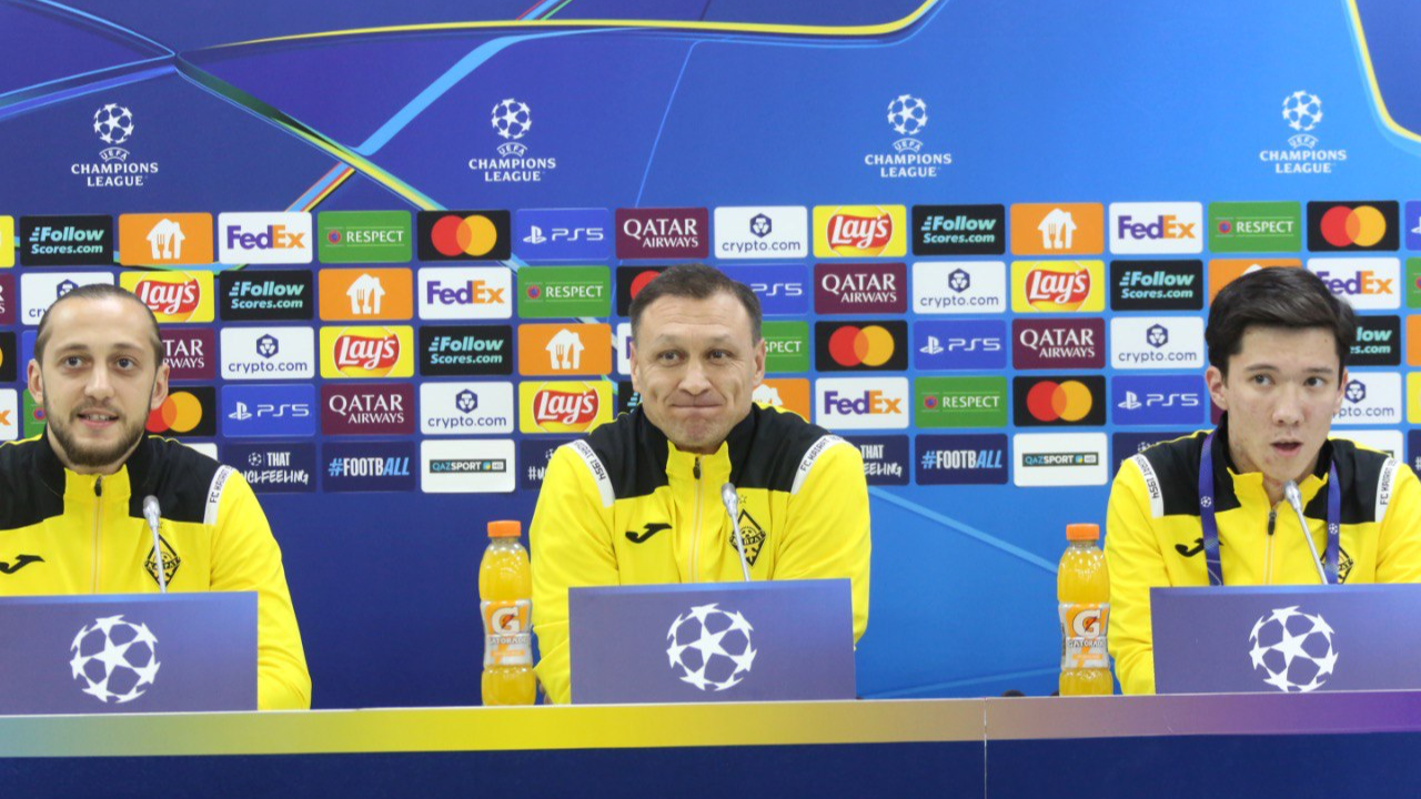 Наставник «Кайрата» объяснил, какую тактику команда выберет на матч с «Олимпиакосом»