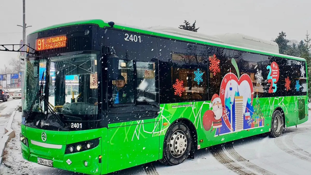 New QR Payment Option Launched for Almaty Bus Passengers