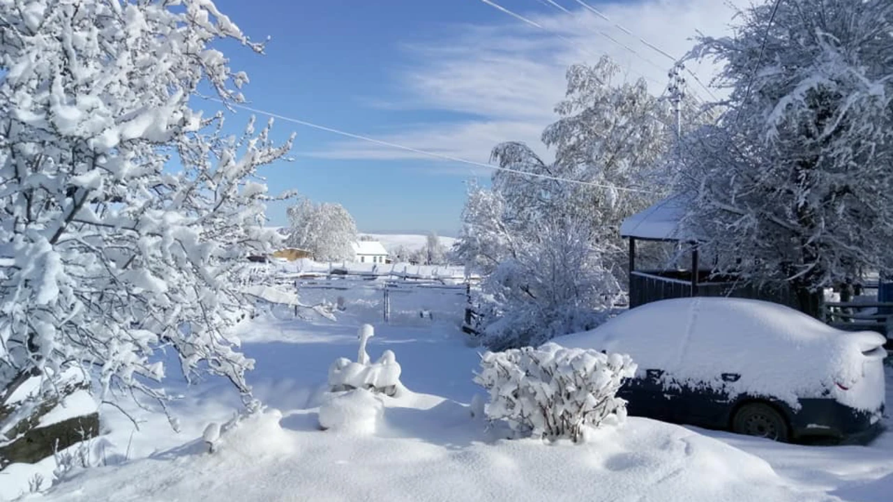 Almaty Covered in Snow, Traffic Jams Worsen