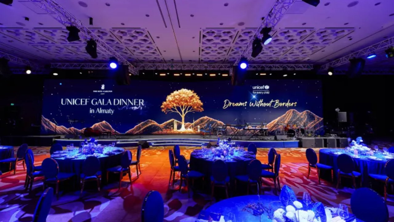 UNICEF Charity Gala Dinner Raises 283 Million Tenge