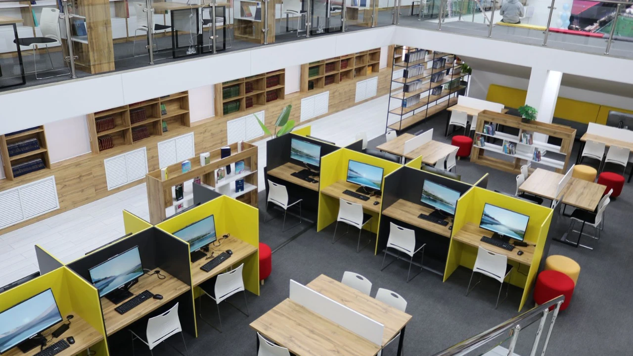 В Университете Қорқыт ата открыли модернизированную библиотеку - Саясат Нурбек