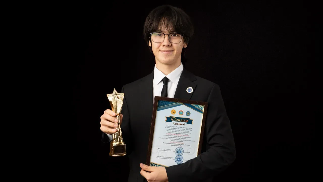 Almaty Student Wins National Award for Environmental Project