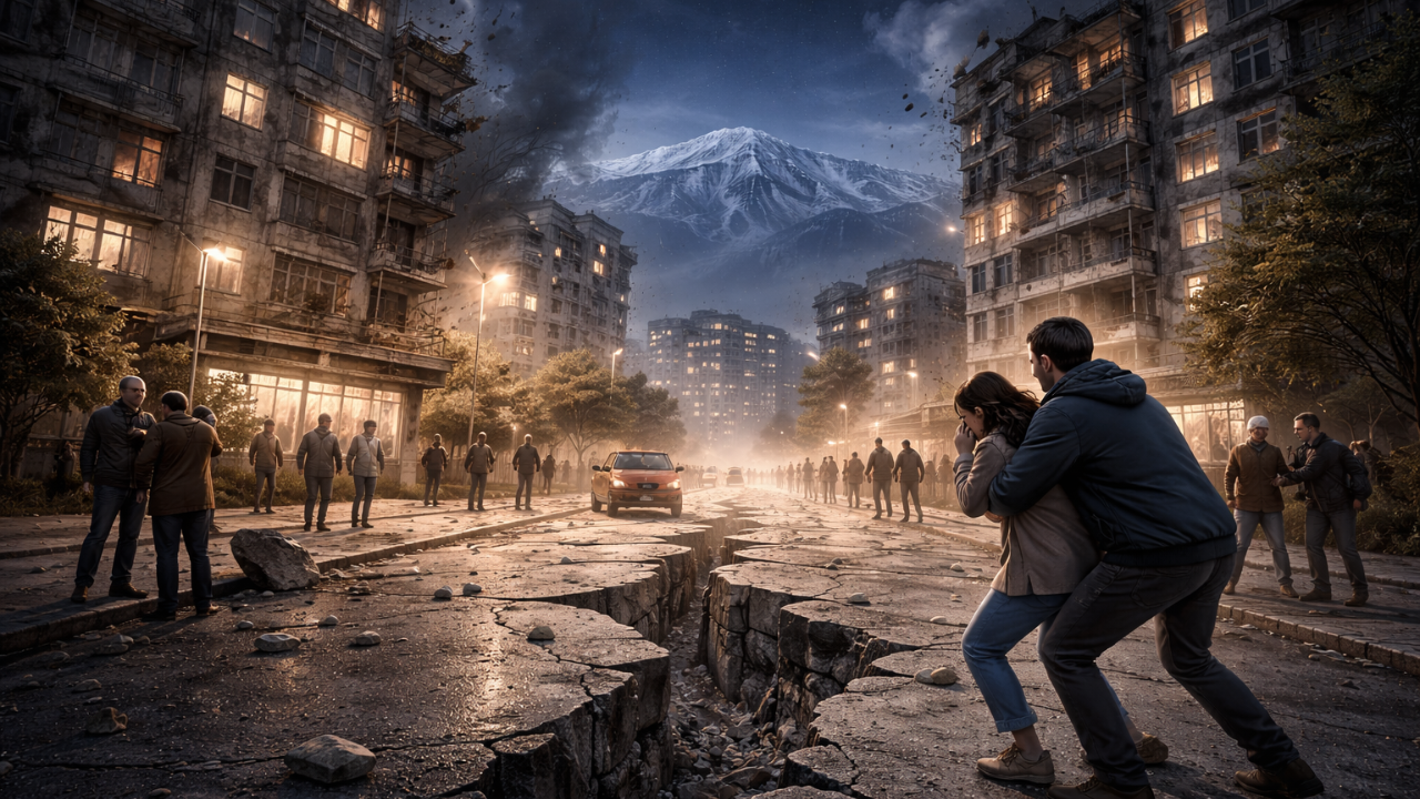 Earthquake Felt by Residents of Almaty