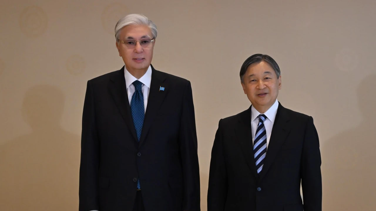 Tokayev Meets Japan’s Emperor Naruhito