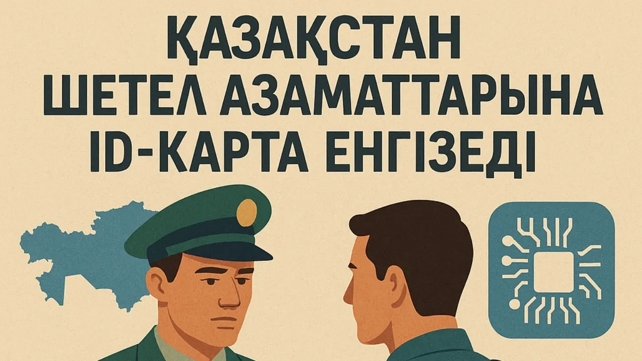 Қазақстан шетел азаматтарына ID-карта енгізеді