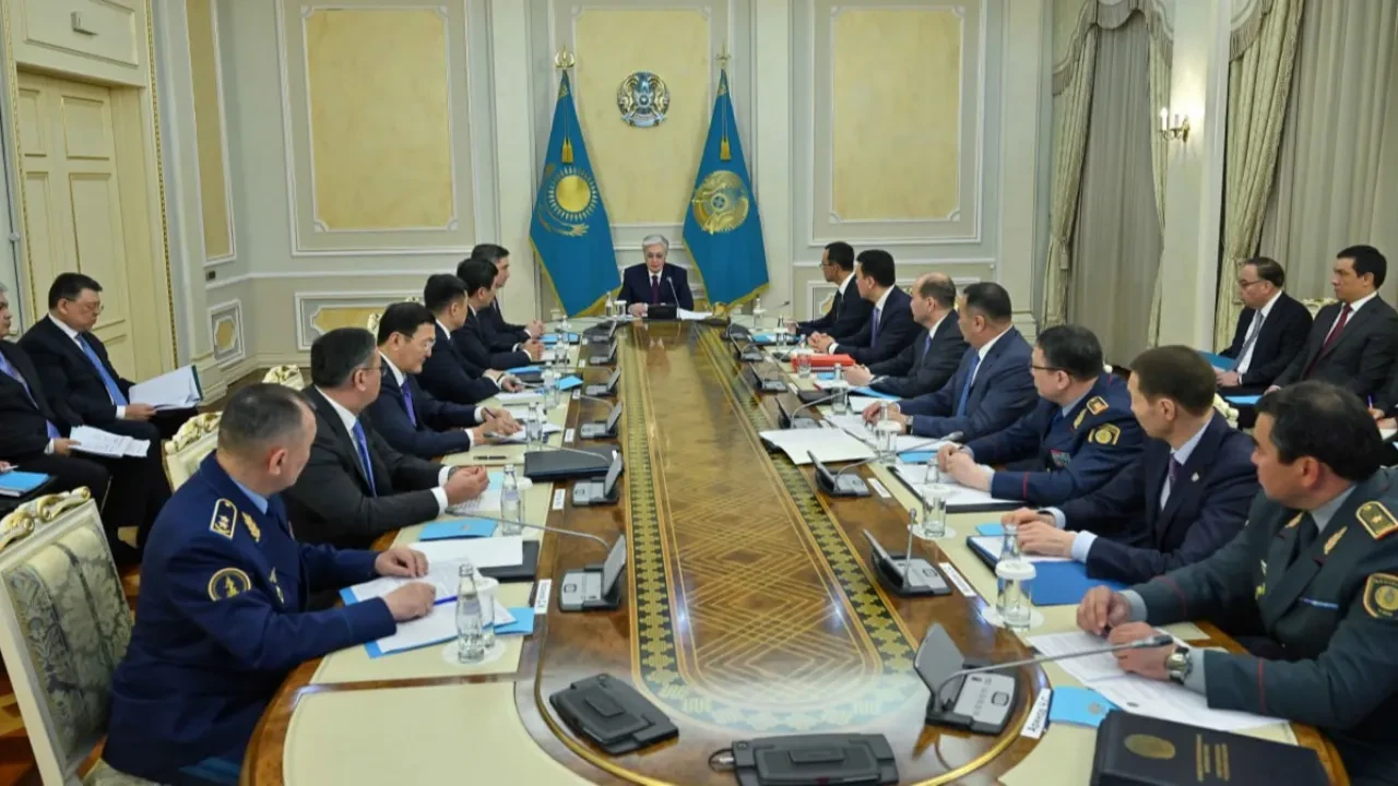 Тоқаев Қауіпсіздік Кеңесінің отырысын өткізді