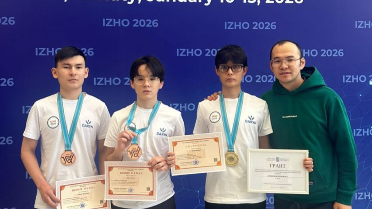 Павлодарлық оқушылар Халықаралық Жәутіков олимпиадасында топ жарды