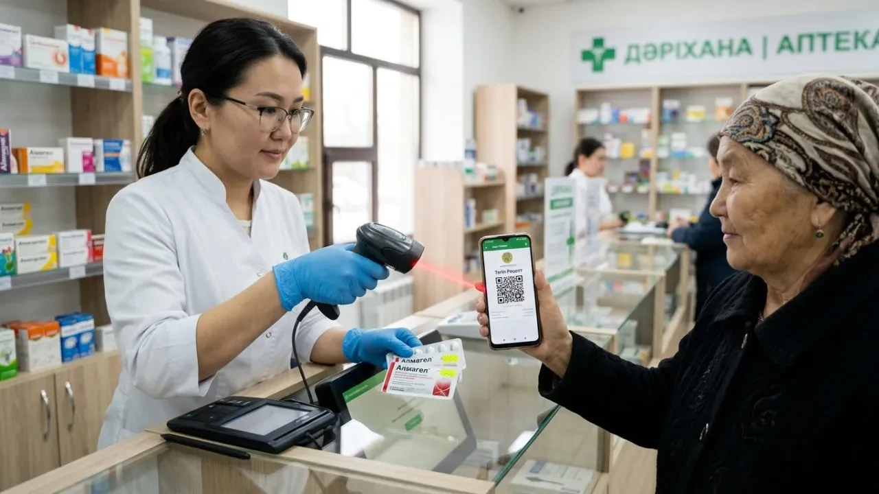 Тегін дәрі-дәрмек енді QR-код арқылы беріледі: Қазақстанда жаңа жүйе енгізілмек