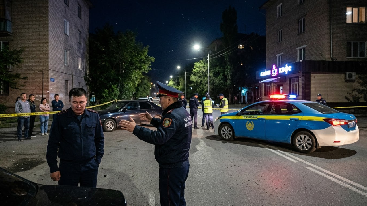 Өскеменде кафеге келген адамға ескерту жасаған полицей қаза тапты