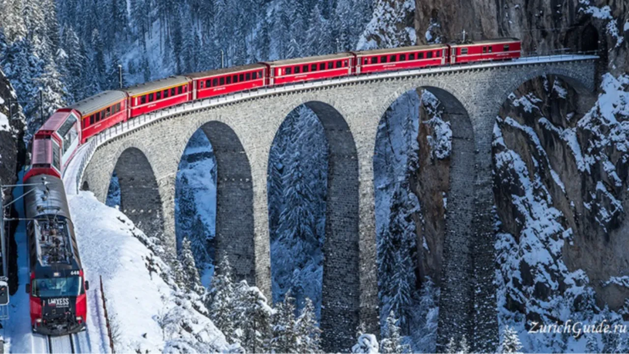 A Train Derailed in Switzerland