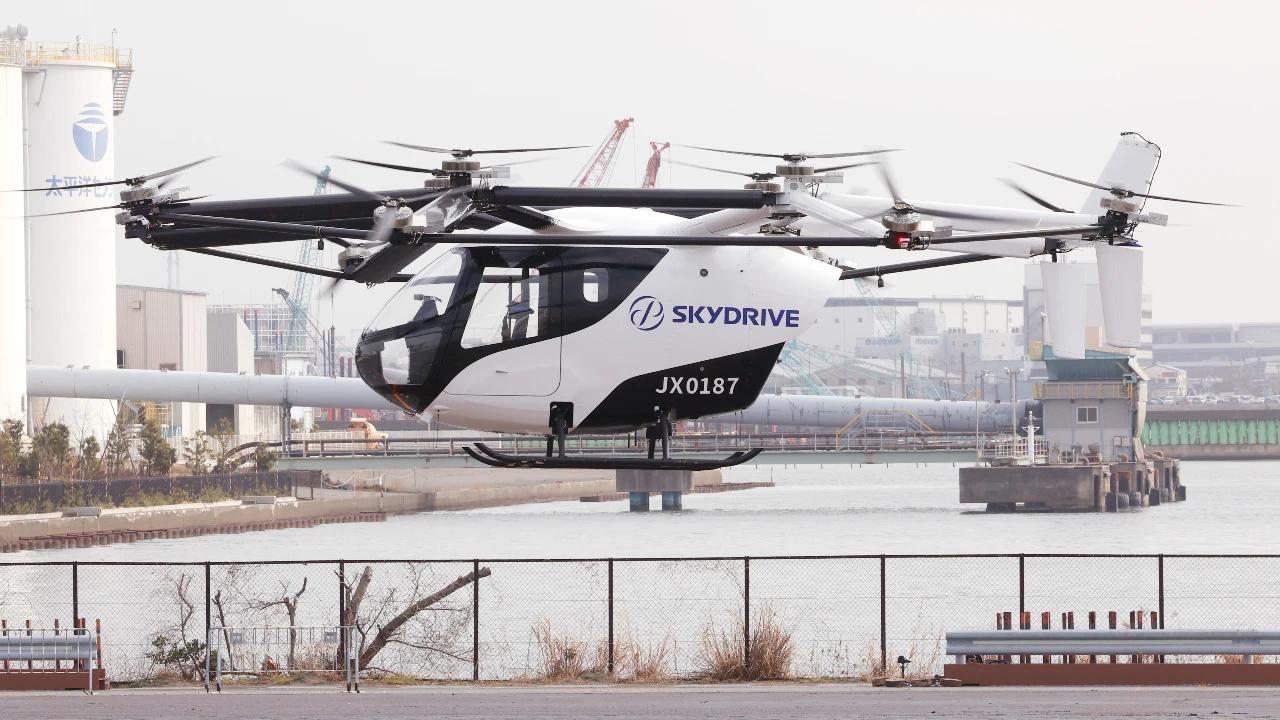 Tokyo Launches First Flying Car Test Flight Over Tokyo Bay