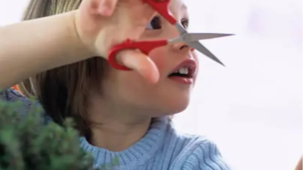 В Павлодаре 3-летний ребенок вонзил себе ножницы в глаз