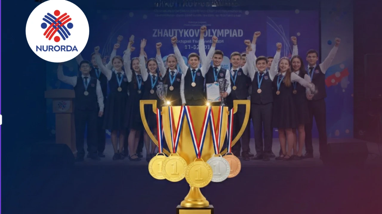 Астаналық «NURORDA» мектеп-лицейі XXII Халықаралық Жәутіков олимпиадасында рекордтық нәтиже көрсетті