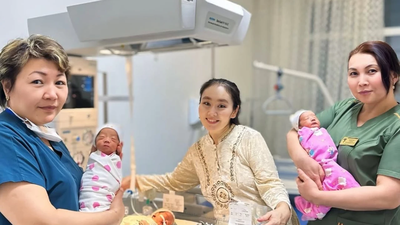 Triplets Born in Almaty: Family Now Raising Six Children
