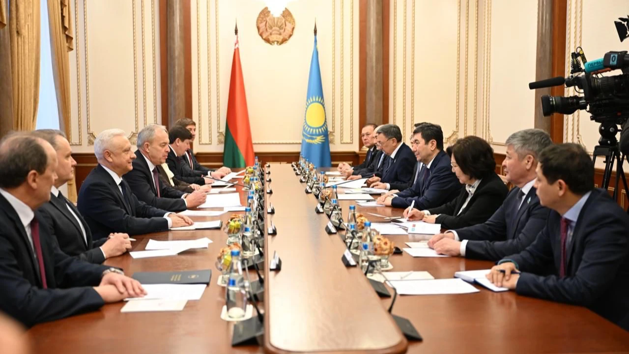 Мәжіліс спикері Беларусь Республикасына ресми сапармен барды