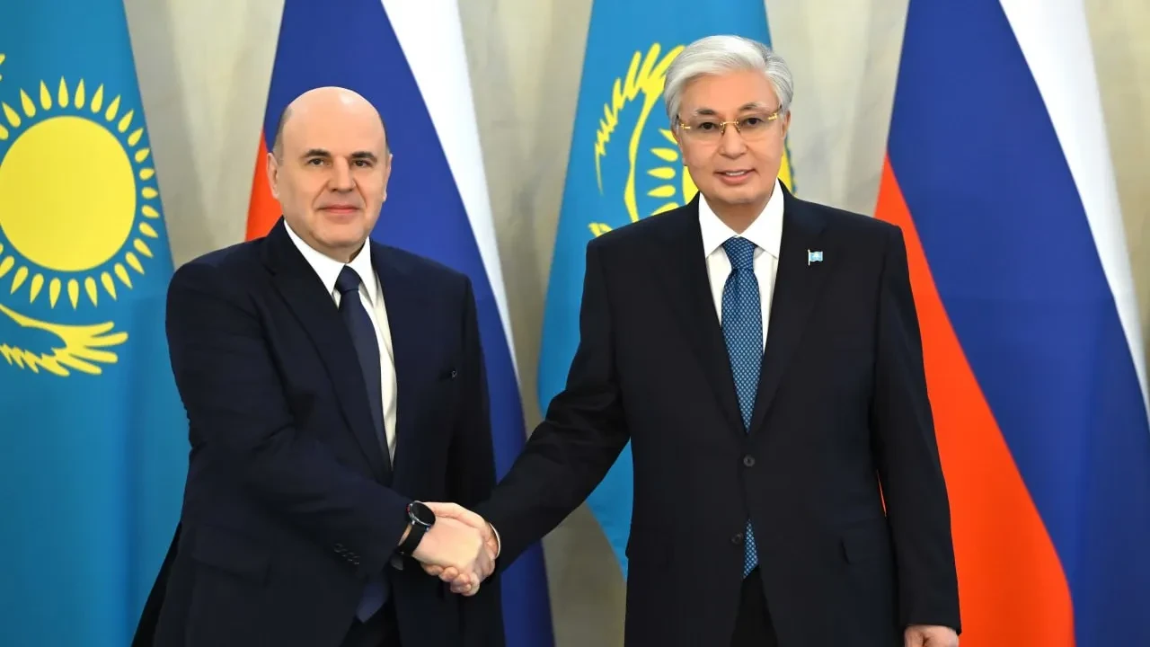 Тоқаев Ресей премьер-министрін қабылдады