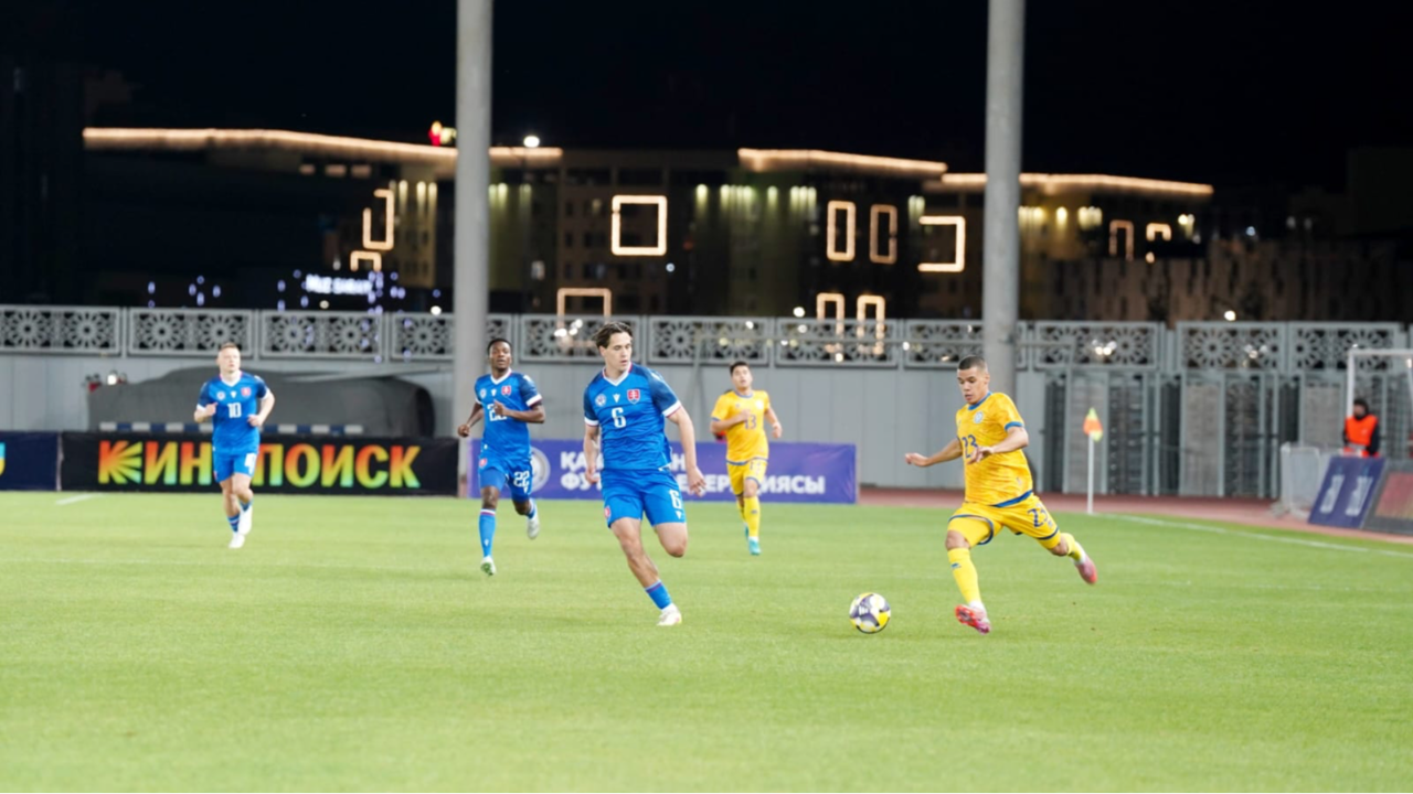 «Туркестан Арена» приняла первый матч под эгидой УЕФА и собрала полный стадион