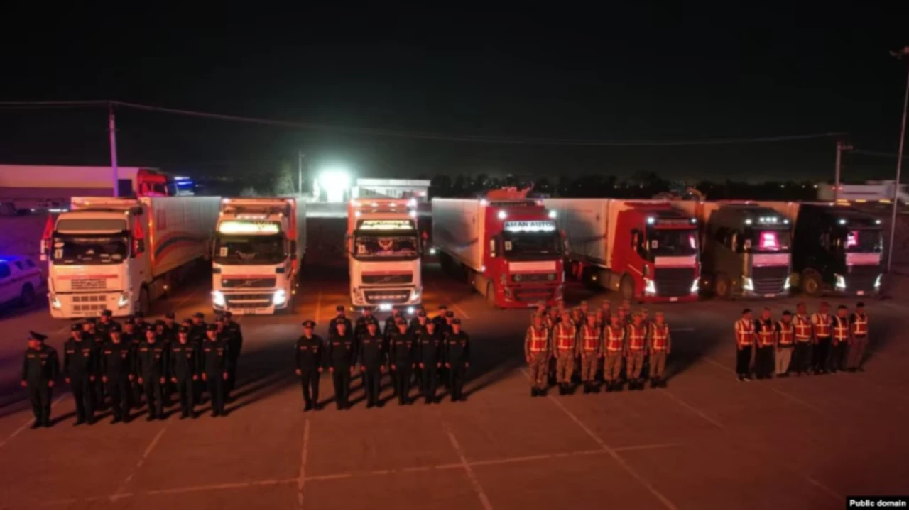 Қырғызстан Иранға 129 тонна гуманитарлық көмек жіберді