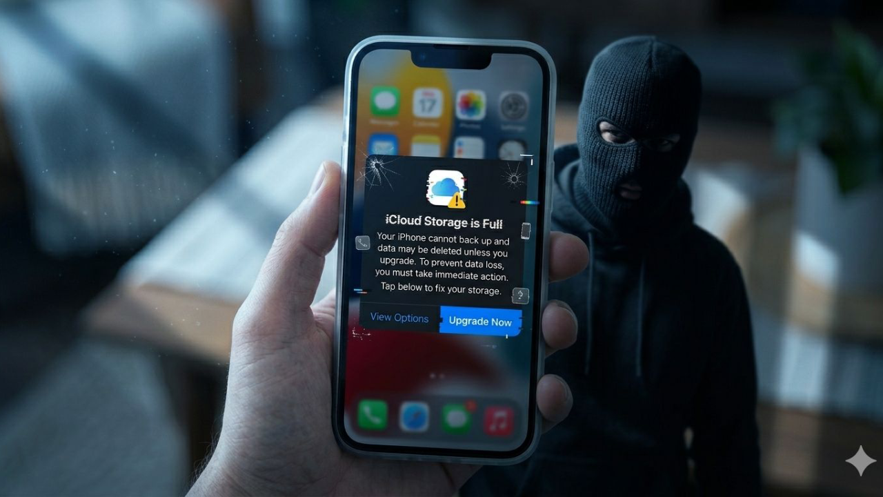 "iCloud Storage Full" Alert: Experts Warn of Sophisticated New Phishing Scam