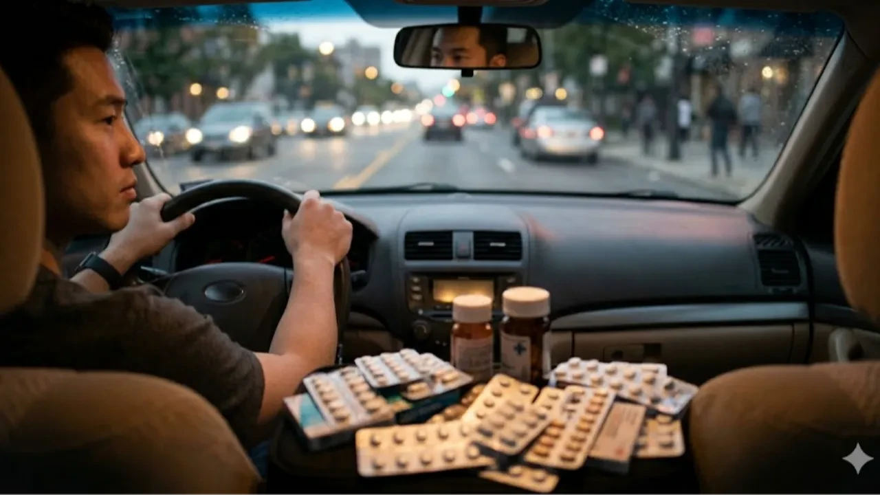 Кетонав, Нурофен, левомицитин, ТераФлю и другие лекарства, не рекомендуемые за рулем