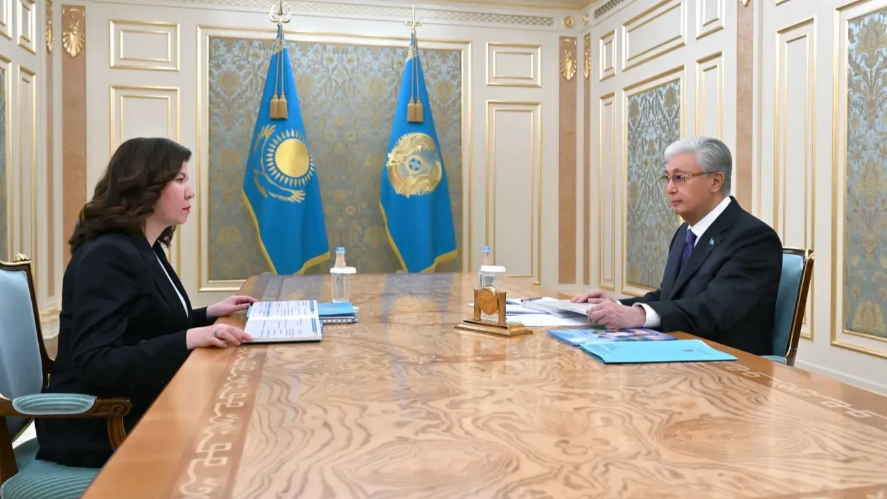 Тоқаев Оқу-ағарту министрі Жұлдыз Сүлейменованы қабылдады