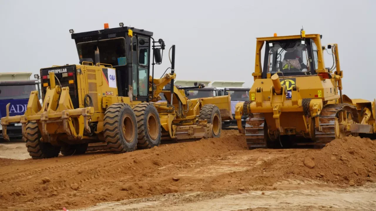 В Туркестанской области начали строить объездную дорогу