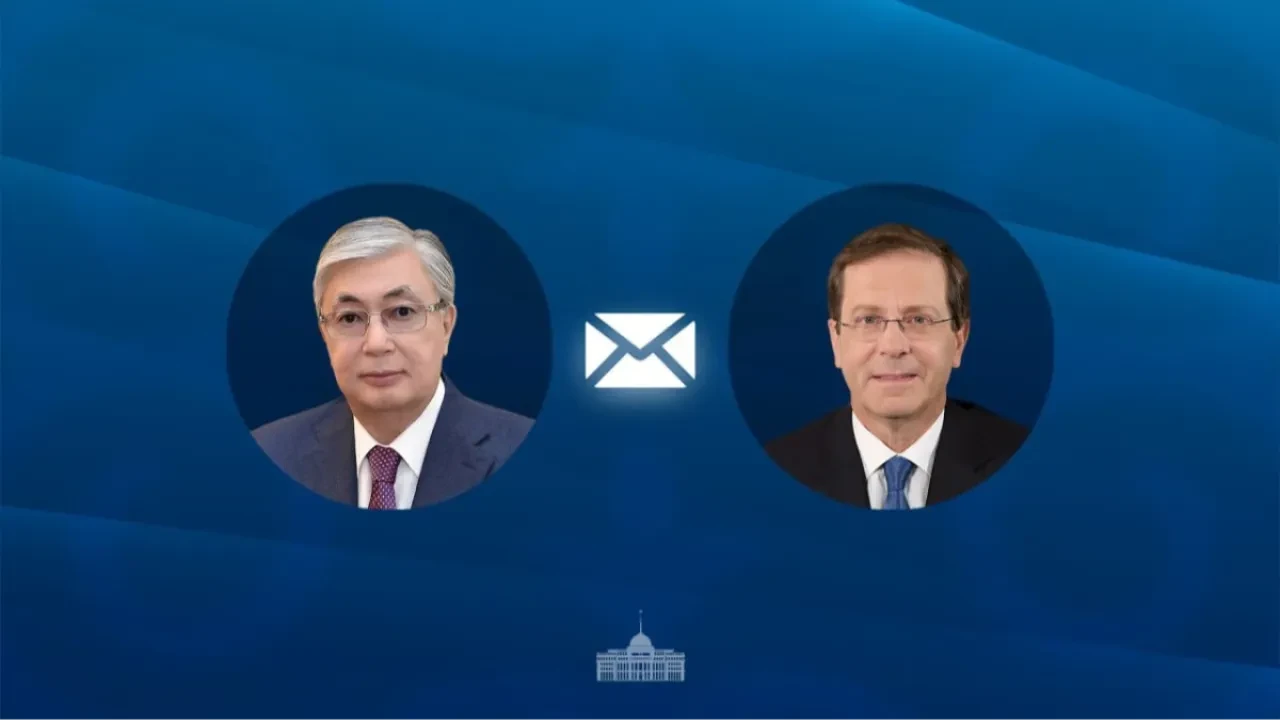 Токаев направил телеграмму президенту Израиля