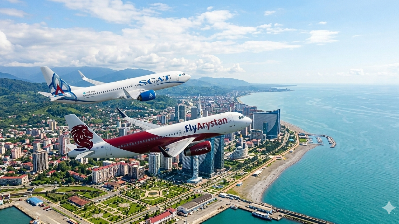 Отандық әуе компаниялары жазғы маусымда Батуми мен Ұлан-Батырға тікелей рейстер ашады