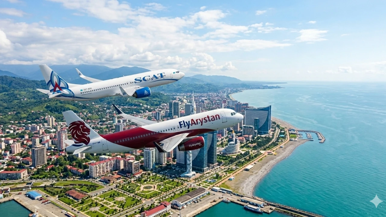 Отандық әуе компаниялары жазғы маусымда Батуми мен Ұлан-Батырға тікелей рейстер ашады