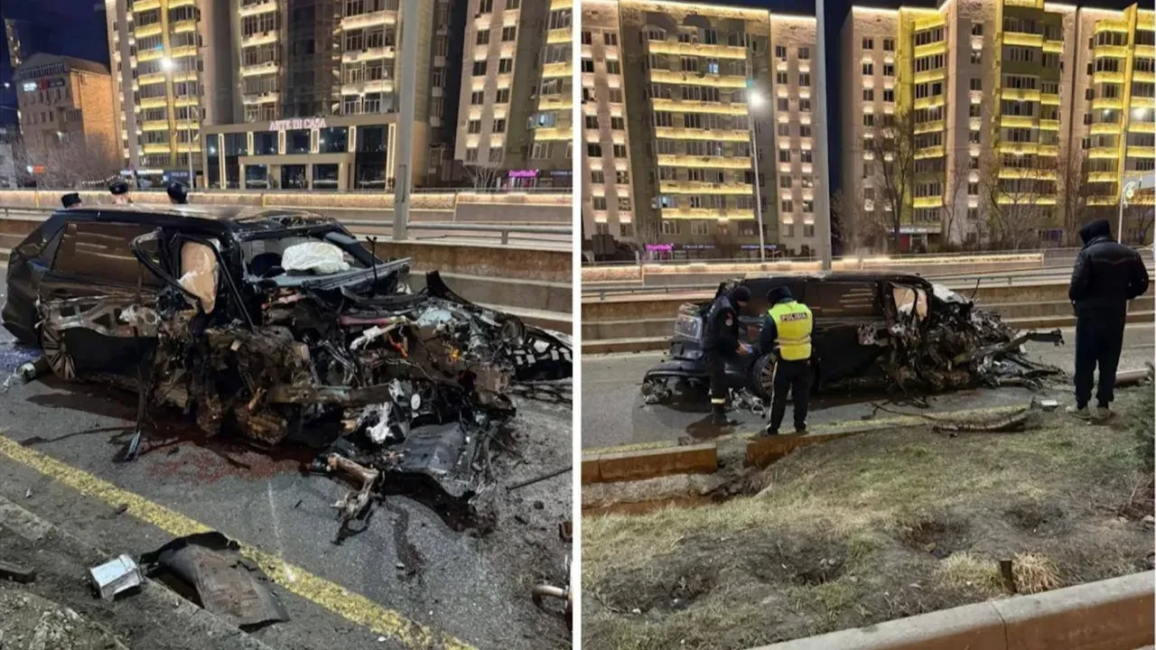 Әл-Фарабидегі апат: Zeekr жүргізушісі тергеу изоляторына қамалды