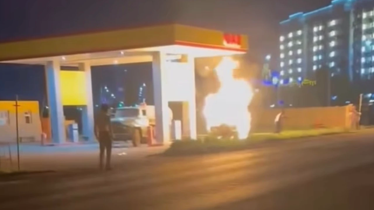 Женщина и двое детей сгорели заживо на газовой заправке в Актобе