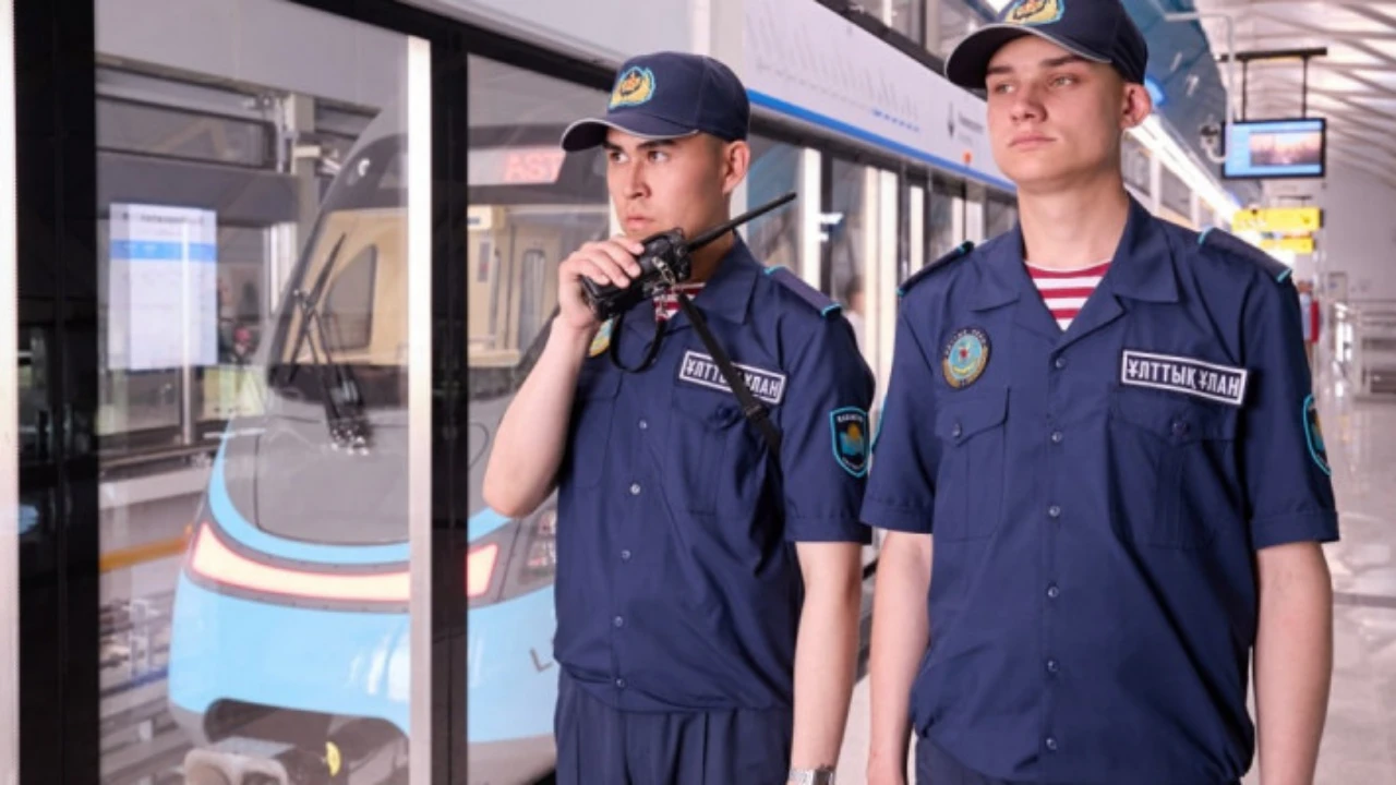 Astana LRT будет охранять Ұлттық Ұлан