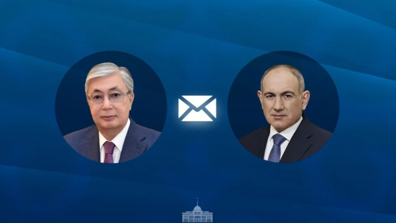 Токаев первым из лидеров СНГ направил поздравление Пашиняну