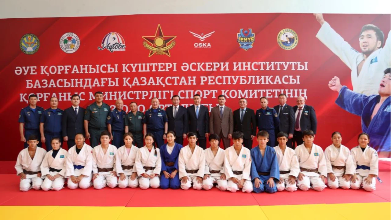 Ақтөбеде Қорғаныс министрлігінің тұңғыш Дзюдо орталығы ашылды