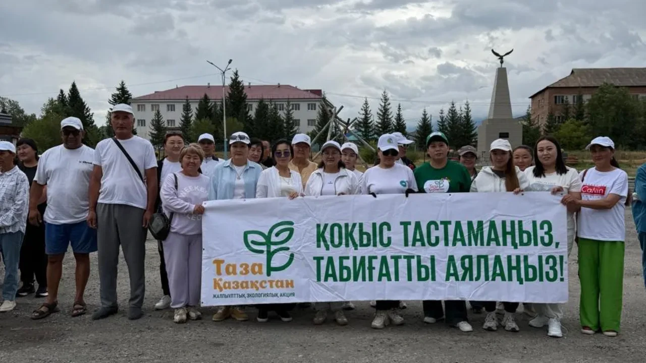 ШҚО: Катонқарағай ауданында ауқымды экологиялық сенбілік өтті