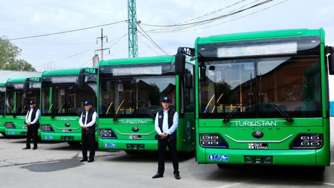 Түркістан облысының бірқатар өңірінде сайлау күні қоғамдық көлік тегін қатынайды