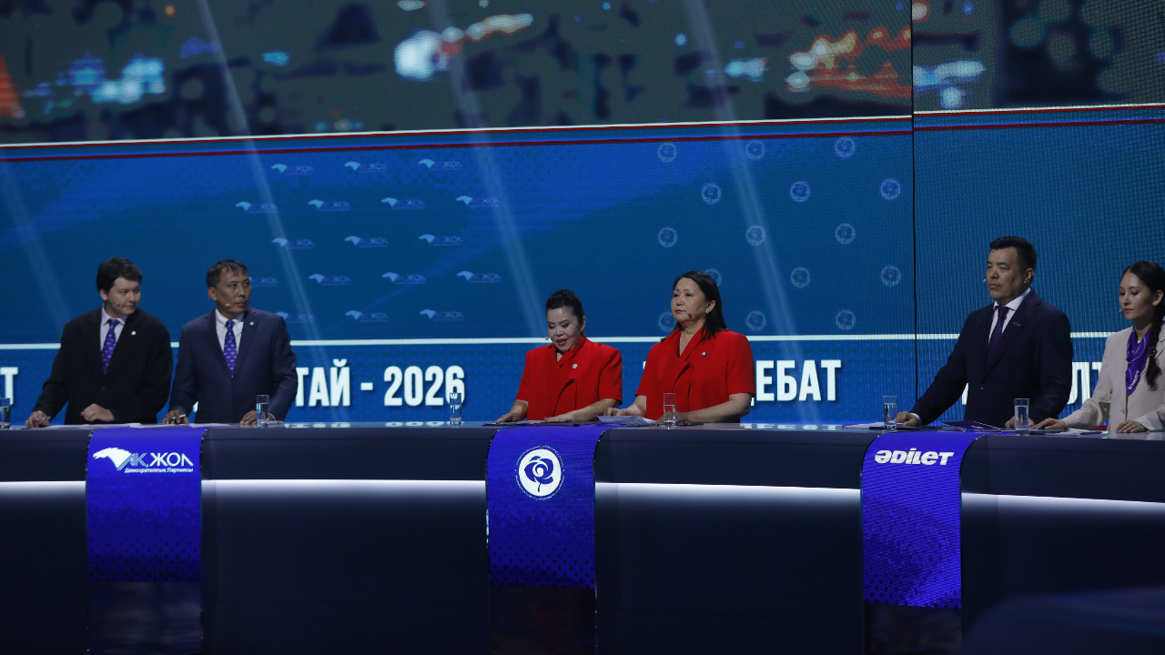 Выборы в Курултай: на Jibek Joly стартовали командные теледебаты