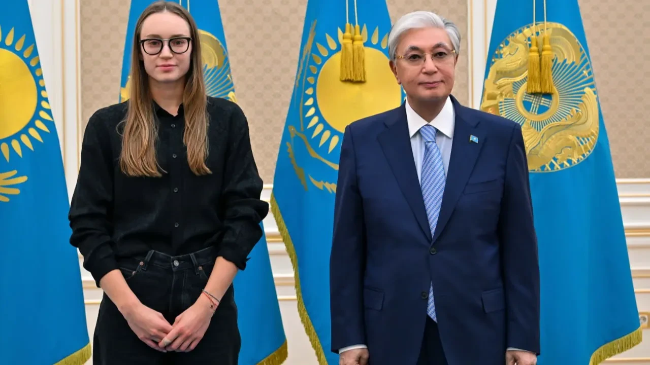 Тоқаев әлемнің бірінші ракеткасы Елена Рыбакинаны қабылдады